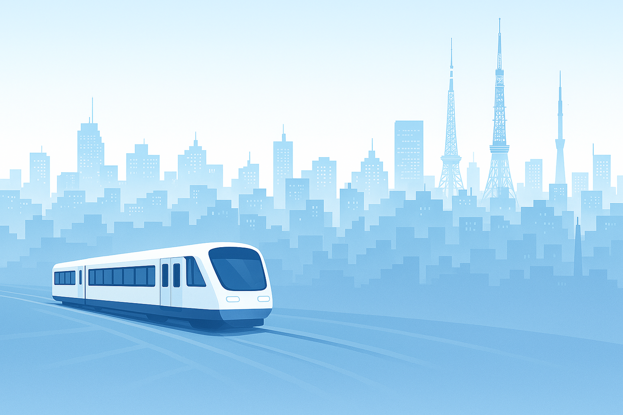 首都圏の主な鉄道導入事例